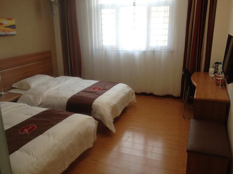 Thank Inn Chain Hotel Hebei Langfang the 6th Street Exterior foto