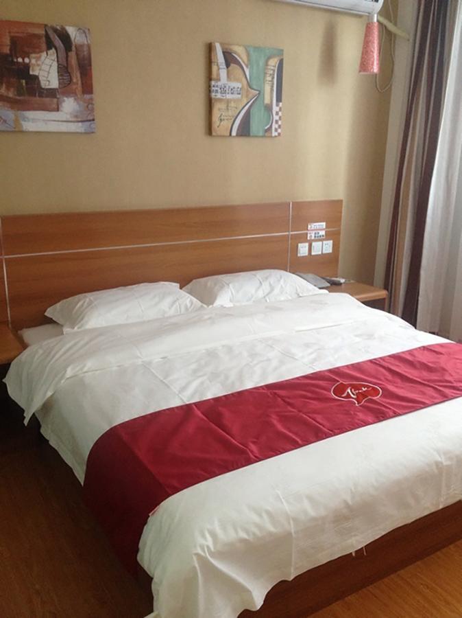 Thank Inn Chain Hotel Hebei Langfang the 6th Street Exterior foto