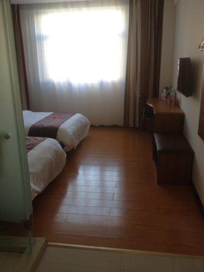 Thank Inn Chain Hotel Hebei Langfang the 6th Street Exterior foto